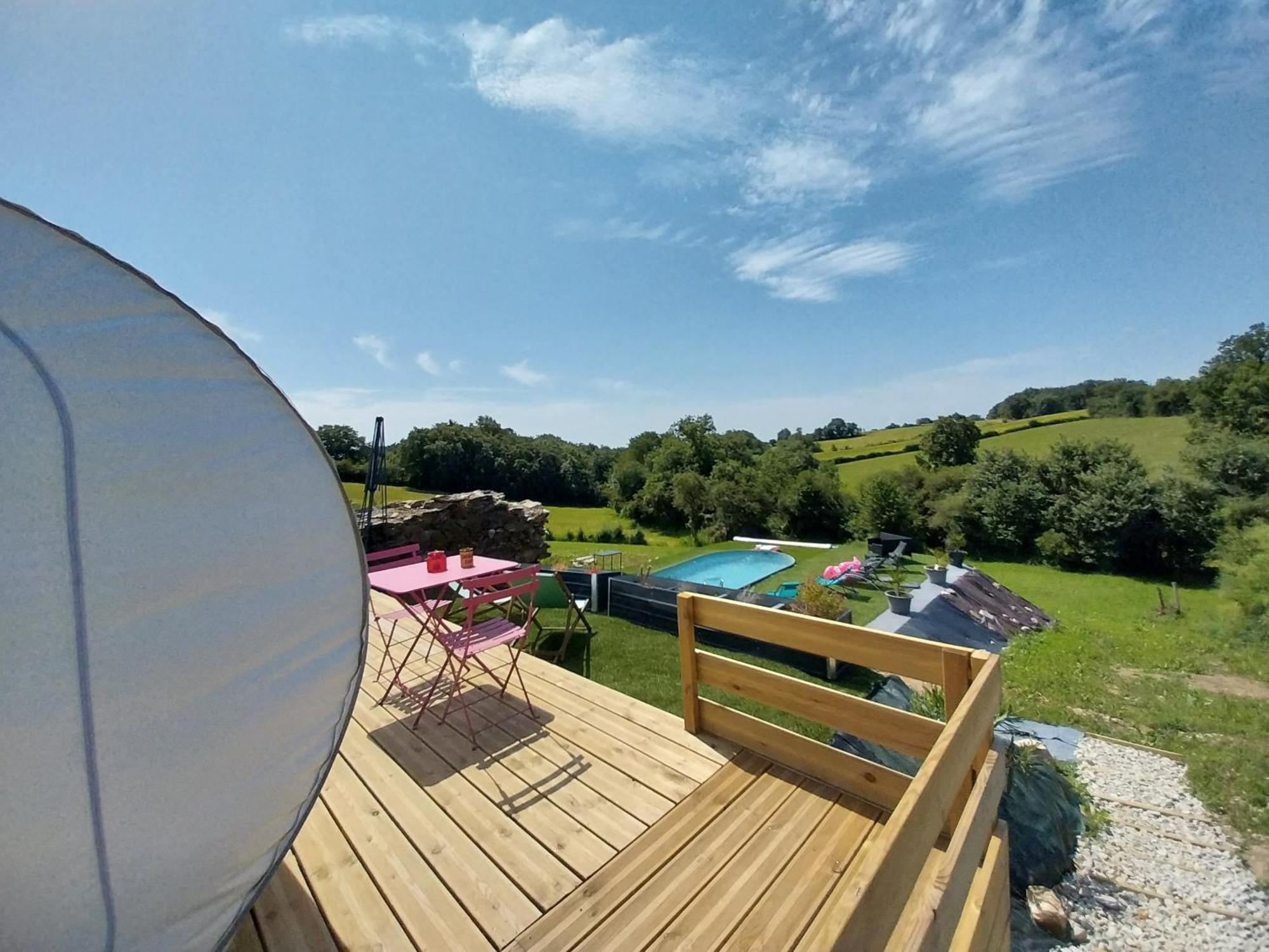 La Bubble Otel La Salvetat-Peyrales Dış mekan fotoğraf