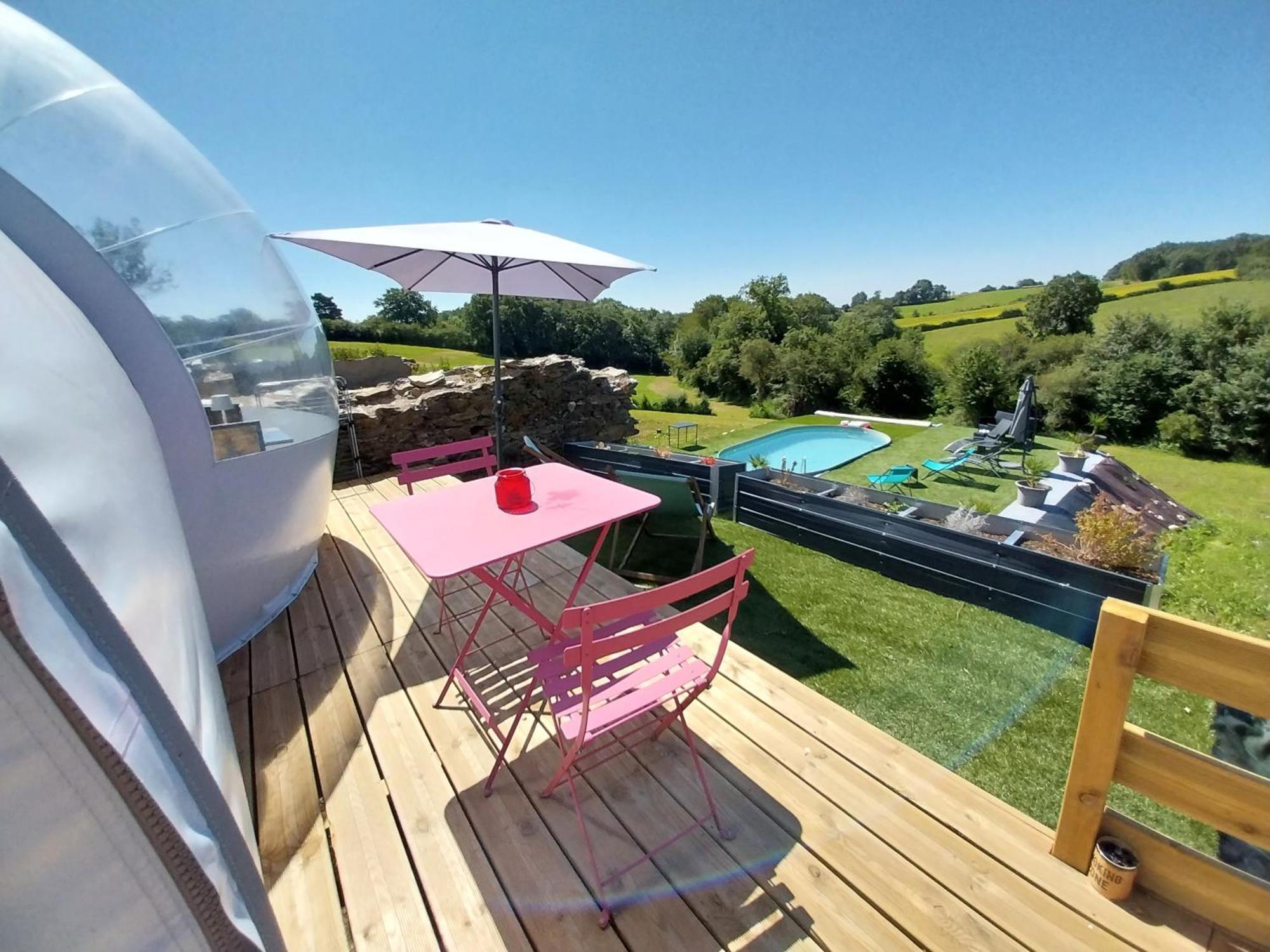 La Bubble Otel La Salvetat-Peyrales Dış mekan fotoğraf
